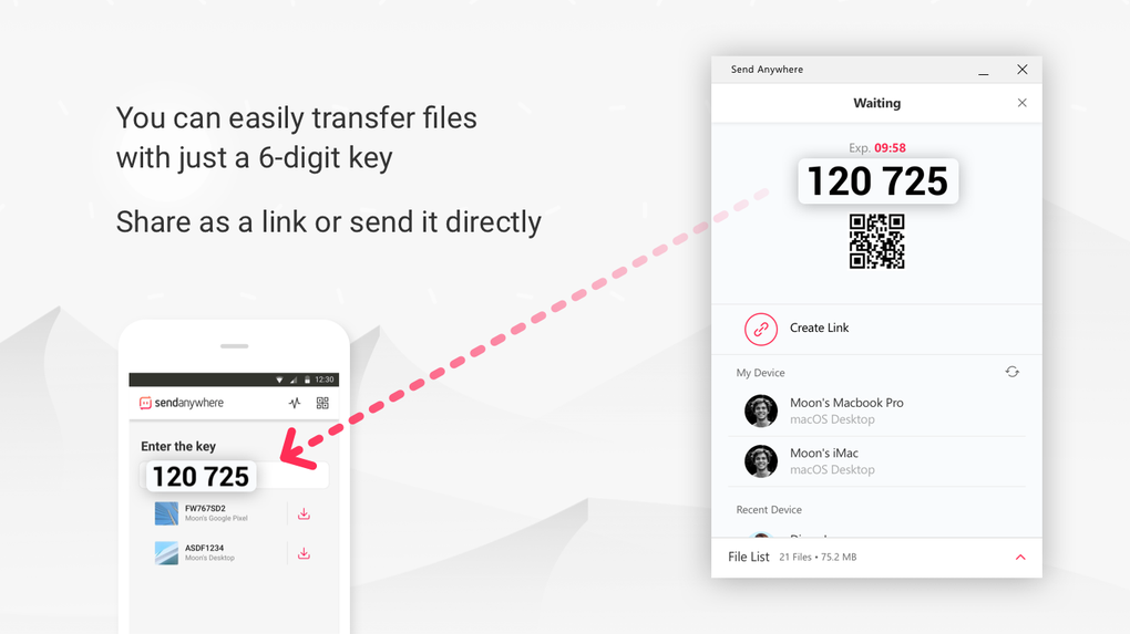 Send Anywhere File Transfer Download